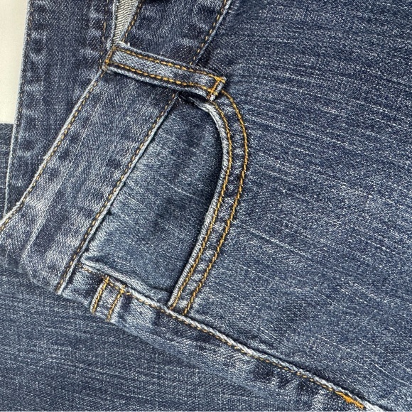 Liz Claiborne Dark Blue Straight Leg Jeans - Picture 2 of 8